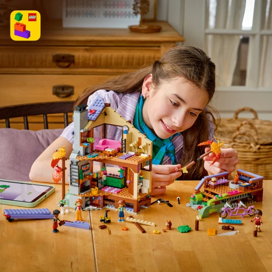 LEGO Friends 42705 Útulná chata v podzimním lese
