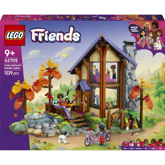 LEGO Friends 42705 Útulná chata v podzimním lese