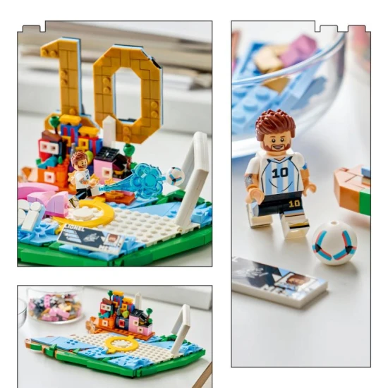 LEGO Editions 43011 Lionel Messi Hvězdné momenty fotbalu