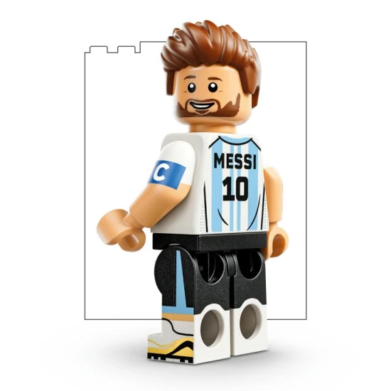LEGO Editions 43011 Lionel Messi Hvězdné momenty fotbalu
