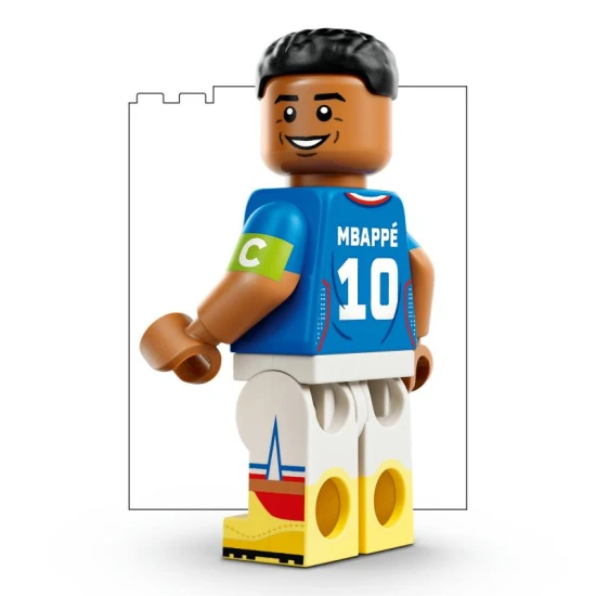 LEGO Editions 43013 Kylian Mbappé Hvězdné momenty fotbalu