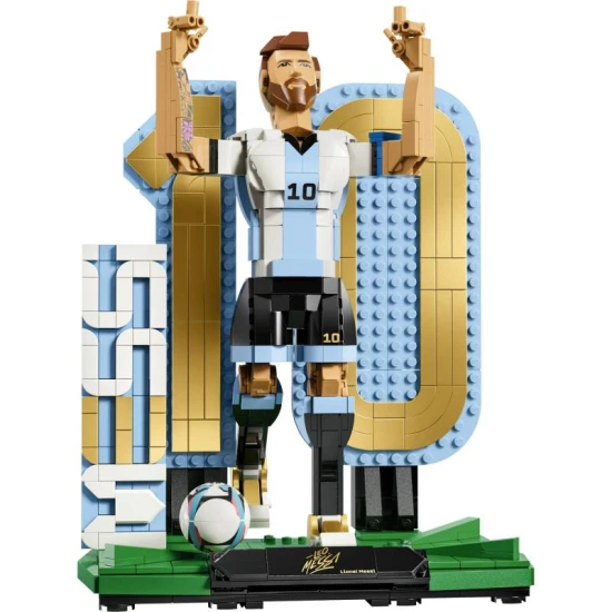 LEGO Editions 43015 Lionel Messi Fotbalová legenda