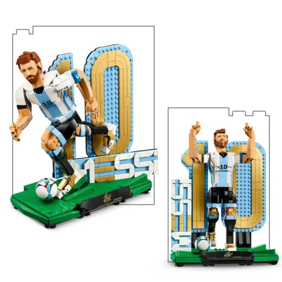 LEGO Editions 43015 Lionel Messi Fotbalová legenda