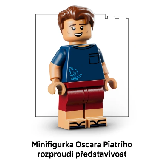 LEGO® Editions 43017 Přilba Oscara Piastriho z týmu McLaren Mastercard F1®