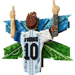 LEGO Editions 43018 Lionel Messi – Okamžik vítězství