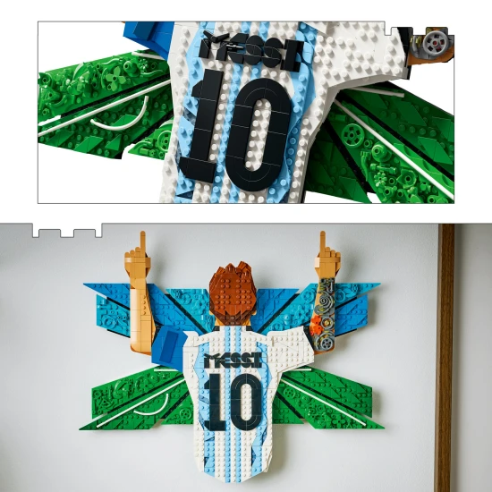 LEGO Editions 43018 Lionel Messi – Okamžik vítězství
