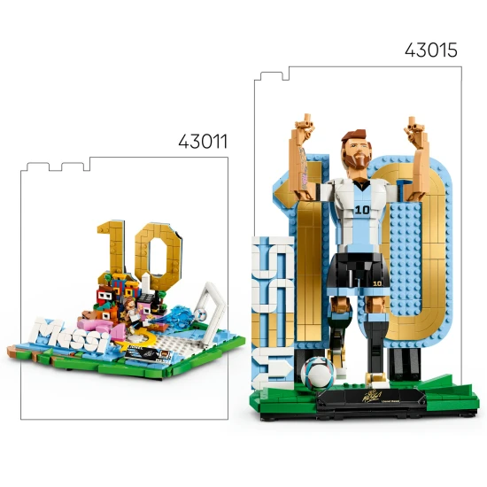 LEGO Editions 43018 Lionel Messi – Okamžik vítězství