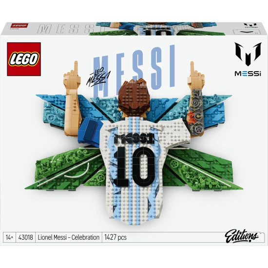 LEGO Editions 43018 Lionel Messi – Okamžik vítězství