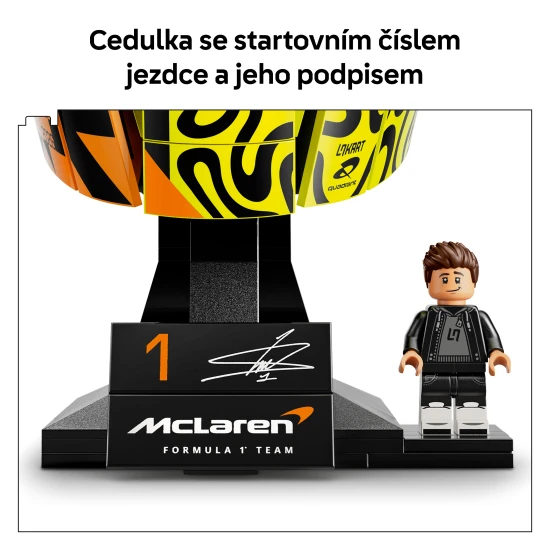 LEGO Editions 43023 Helma Lando Norris z týmu McLaren Mastercard F1®