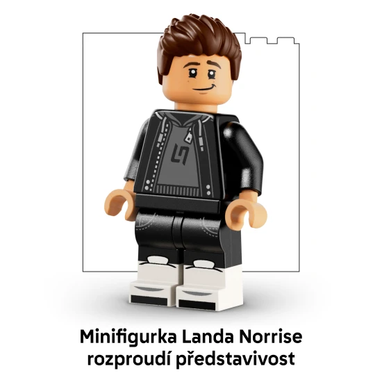 LEGO Editions 43023 Helma Lando Norris z týmu McLaren Mastercard F1®