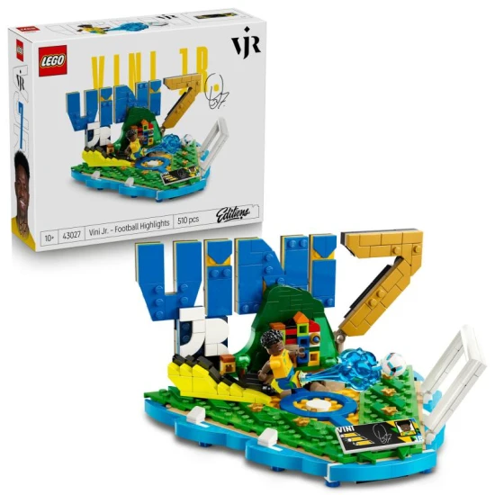 LEGO Editions 43027 Vini Jr. Hvězdné momenty fotbalu