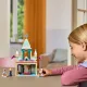 Stavebnice LEGO® Disney Frozen – kouzelný hrad s postavičkami a sáňkami pro kreativní zábavu dětí.