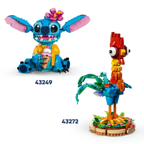 LEGO Disney Lilo a Stitch – Domeček na pláži plný detailů a doplňků