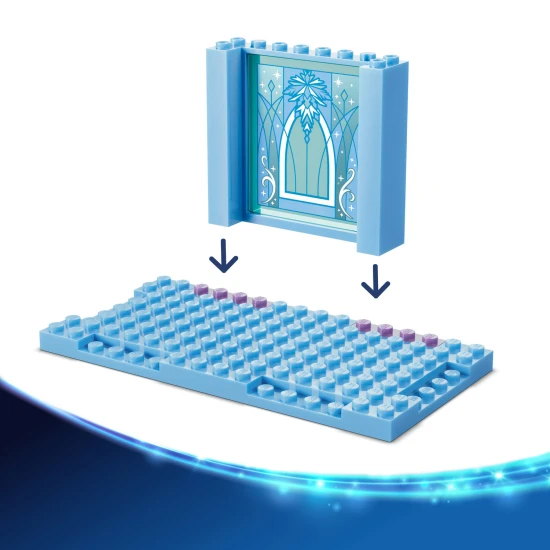 LEGO Disney 43281 Elsin ledový palác a sněhová jízda