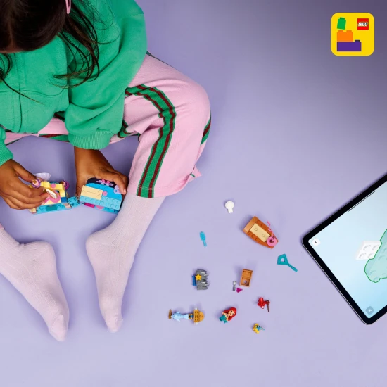 LEGO Disney 43285 Ariel a její kouzelný miniaturní palác