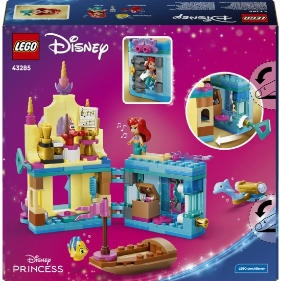 LEGO Disney 43285 Ariel a její kouzelný miniaturní palác