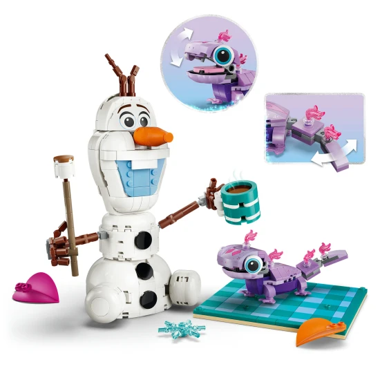 LEGO Disney 43287 Olaf a Bruni na zábavném pikniku