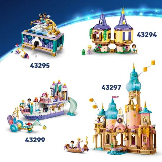 LEGO Disney 43289 Kráska a zvíře: Začarovaný zámek