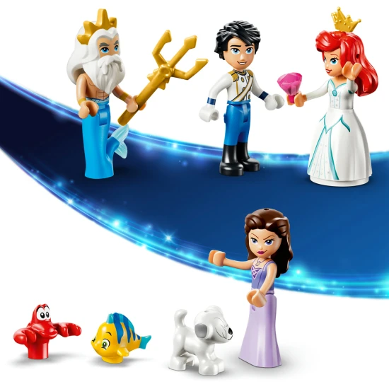 LEGO Disney 43299 Arielina loď a královská svatba