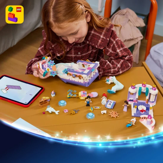 LEGO Disney 43299 Arielina loď a královská svatba