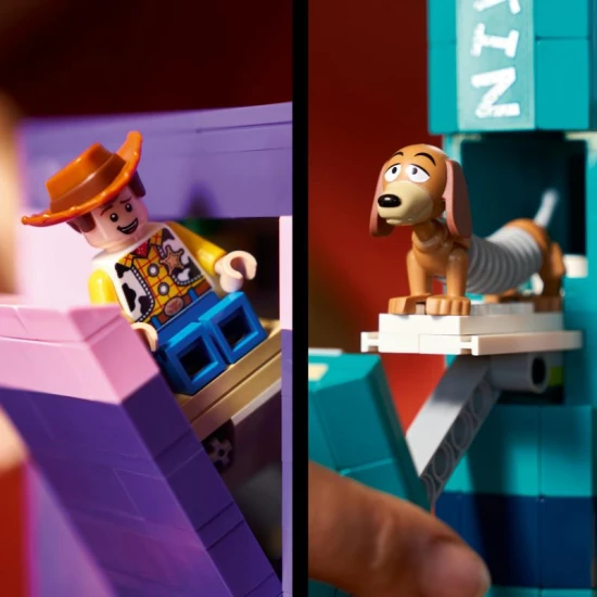 LEGO Disney 43301 Zarážky na knihy Pes Slinky z Toy Story