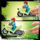 Objev vzrušení s LEGO CITY kaskadérskou motorkou a šimpanzem