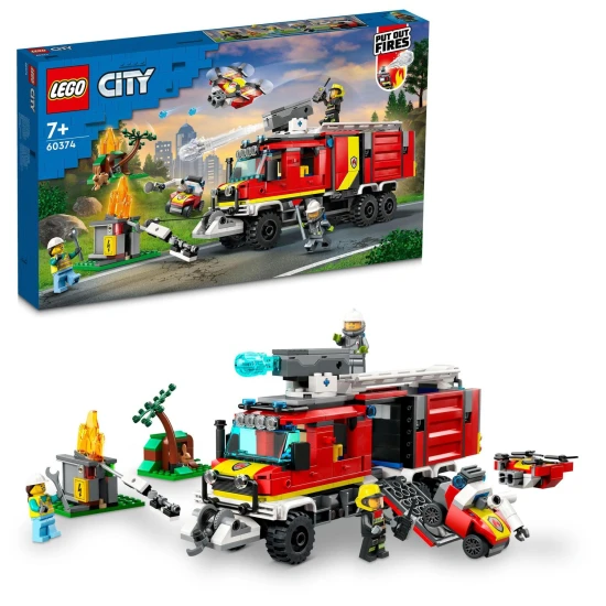 LEGO City Hasičské zásahové auto plné akce