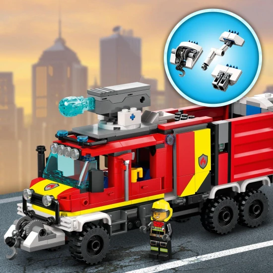 LEGO CITY Hasičské zásahové auto LEGO City Hasičské zásahové auto plné akce