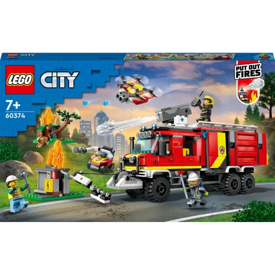 LEGO CITY Hasičské zásahové auto LEGO City Hasičské zásahové auto plné akce