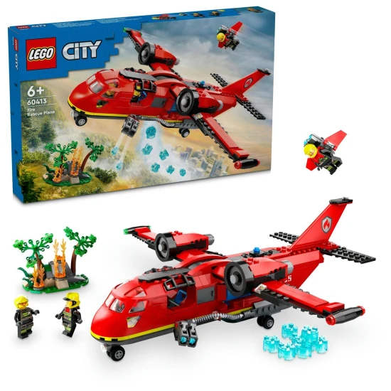 Letadlo LEGO City 60413 – Zasáhni požár z výšky! 