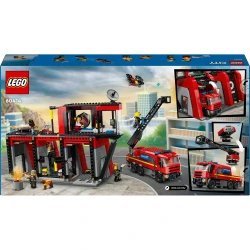 LEGO CITY 60414 Hasičská stanice s hasičským vozidlem