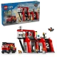 LEGO City Hasičská stanice - akce, dron a záchrana v jednom setu!