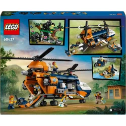 LEGO CITY 60437 Helikoptéra pro průzkum džungle v základním táboře LEGO CITY 60437 Helikoptéra pro průzkum džungle v základním táboře