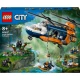 LEGO CITY Helikoptéra pro průzkum džungle – dobrodružství v základním táboře