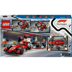 LEGO City 60443 Zastávka ve F1® a Pit Crew s autem Ferrari LEGO City 60443 Zastávka ve F1® a Pit Crew s autem Ferrari