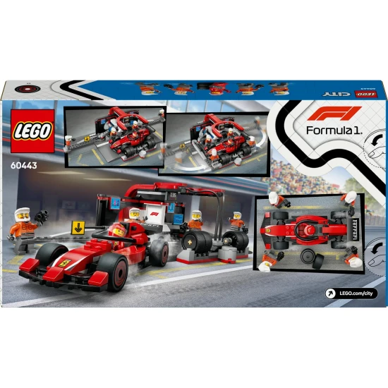 lego city 60443 f1 ferrari pit stop zavodni auto