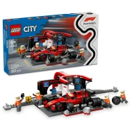 LEGO City 60443 Zastávka ve F1® a Pit Crew s autem Ferrari
