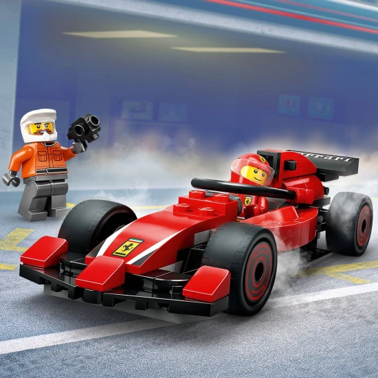 lego city 60443 f1 ferrari pit stop zavodni auto