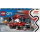 LEGO City 60443 Zastávka ve F1® a Pit Crew s autem Ferrari