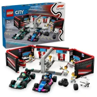 LEGO CITY 60444 Garáž F1® a vozy Mercedes-AMG a Alpine