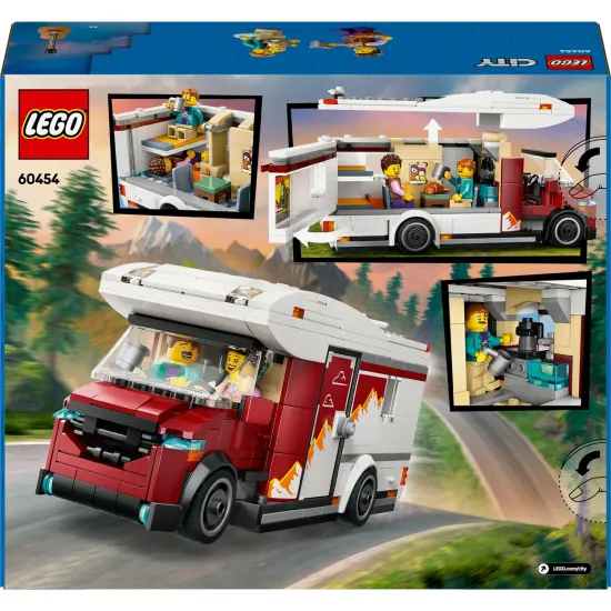 Dobrodružství na kolech: LEGO CITY Prázdninový karavan 