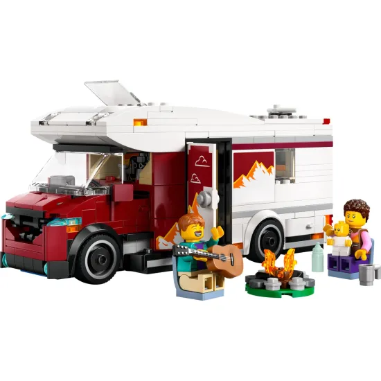 Dobrodružství na kolech: LEGO CITY Prázdninový karavan 