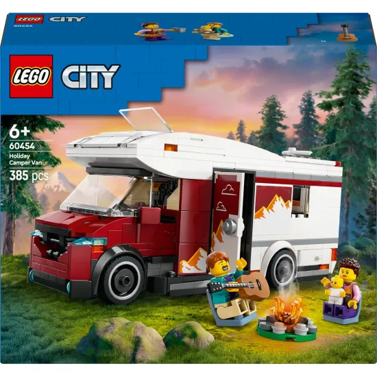 Dobrodružství na kolech: LEGO CITY Prázdninový karavan 