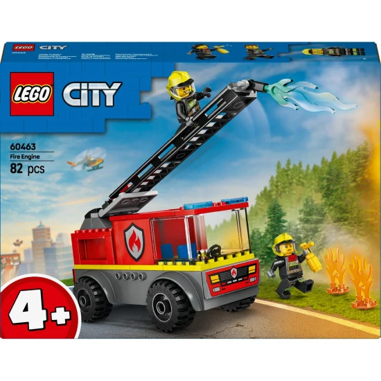 LEGO CITY Hasičské auto s žebříkem připravené k zásahu při požáru