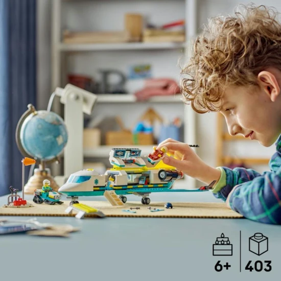 LEGO City 60465 Letadlo záchranářské služby