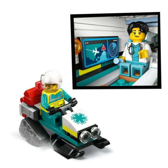 LEGO City 60465 Letadlo záchranářské služby