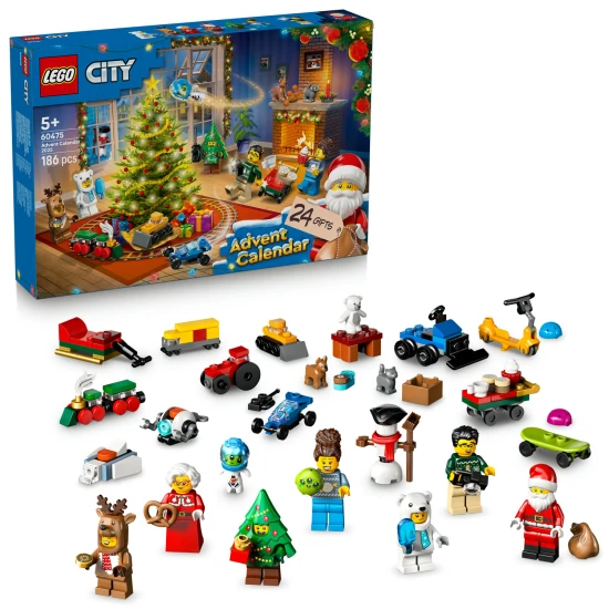LEGO City 60475 Adventní kalendář CITY 2025