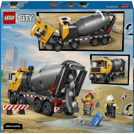 LEGO CITY 60478 Míchačka