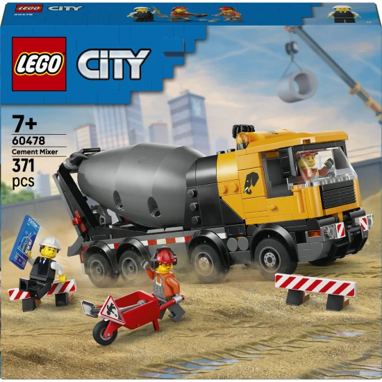 LEGO CITY 60478 Míchačka