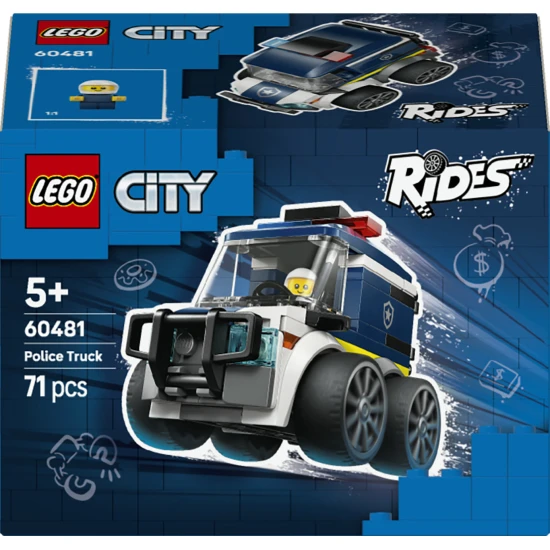 LEGO CITY 60481 Policejní dodávka